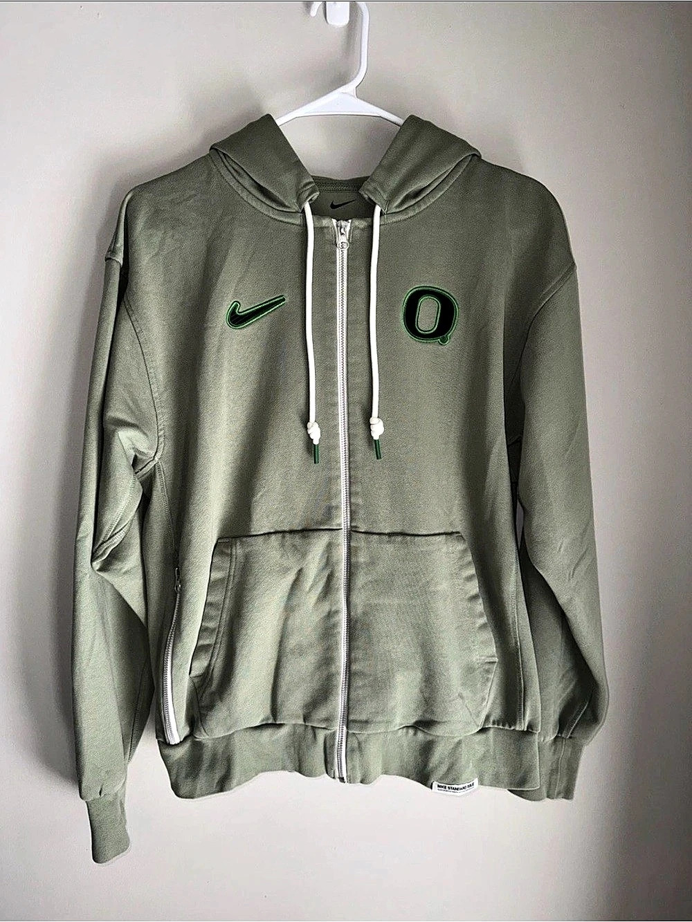 Nike Oregon Dri-FIT full-zip hoodie Full-Zip Hoodie Green Size Medium Like New